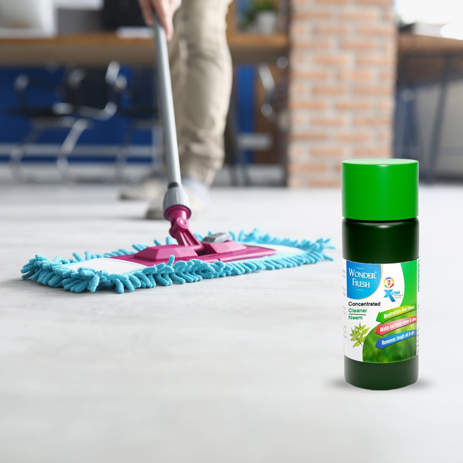 6288 Mop Floor Surface Cleaner Liquid - Disinfectant, Insect Repellent DeoDap