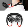 4305 Hand Free Personal Fan - Portable USB Battery Rechargeable Mini Fan - Headphone Design Wearable Neckband Fan Necklance Fan Cooler Fan for Home, Sport, Camping, Beach, Travel, Office Eshaan Traders