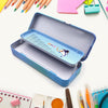 4563 Metal Pencil Box, Pencil Case Double Compartment for Kids Stationery Compass Box, Stationery Gift for School Kids Compass, Pencil Box, Birthday Return Gift for Kids Eshaan Traders