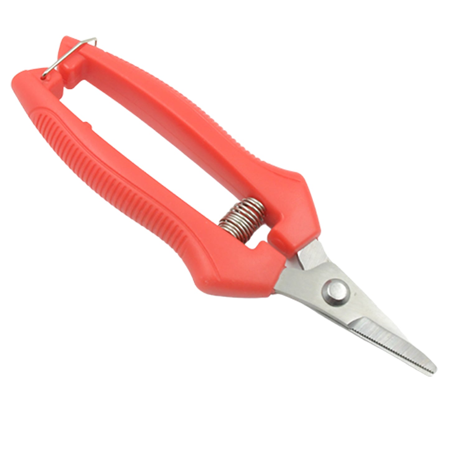 9135 Heavy Duty Stainless Steel Cutter, Non‑slip Trimming Scissors Durable Not Easy To Wear for Gardening Pruning Of Fruit Trees Flowers and Plants (With Plastic Packing) Eshaan Traders