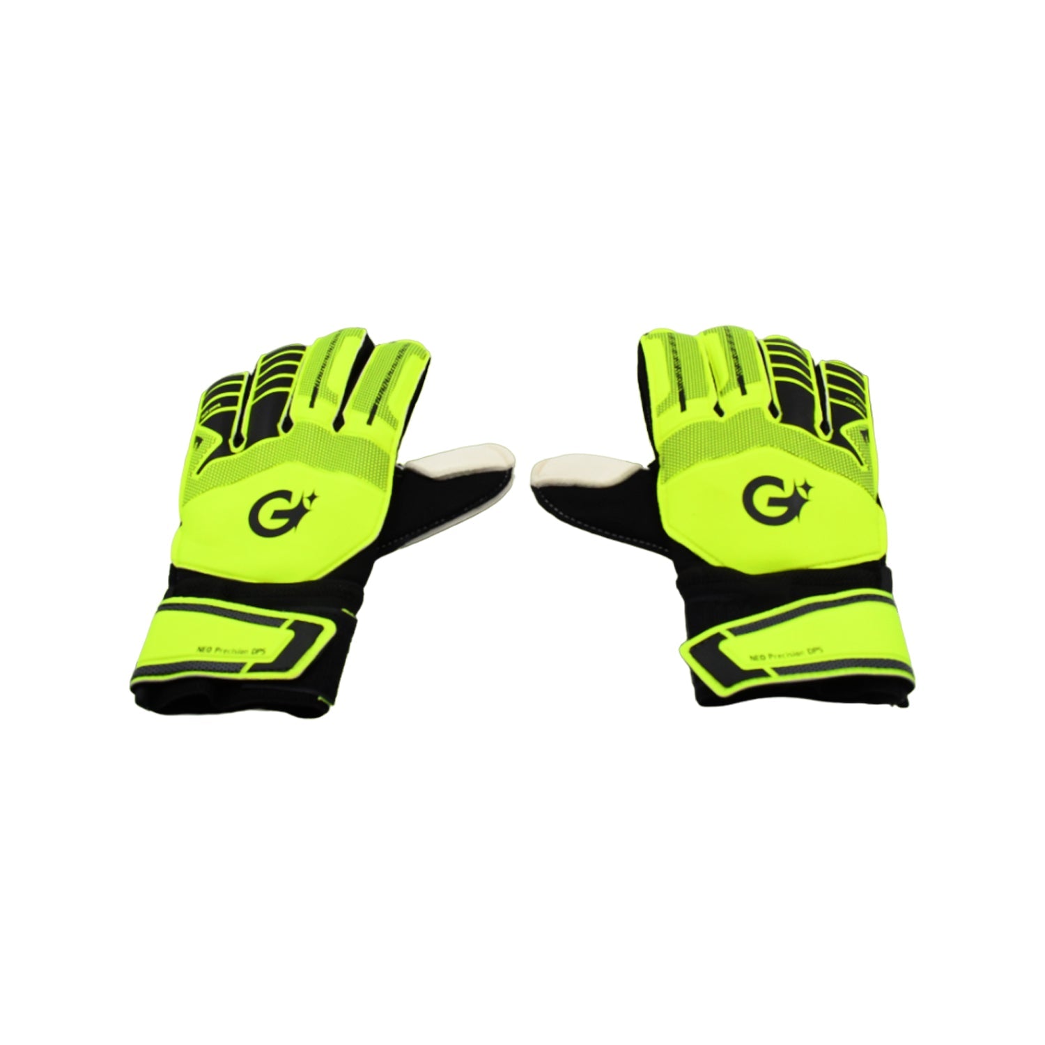 8064 Multi Function Finger Protection Sports kids goalkeeper gloves, football gloves for boys, kids, adults, football training gloves, super grip palm protection gloves (1 Pair) Eshaan Traders