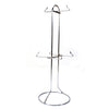 5251 Stainless Steel Kitchen Size Cup Stand Steel Cup Stand  with 6 Hooks for Cups DeoDap