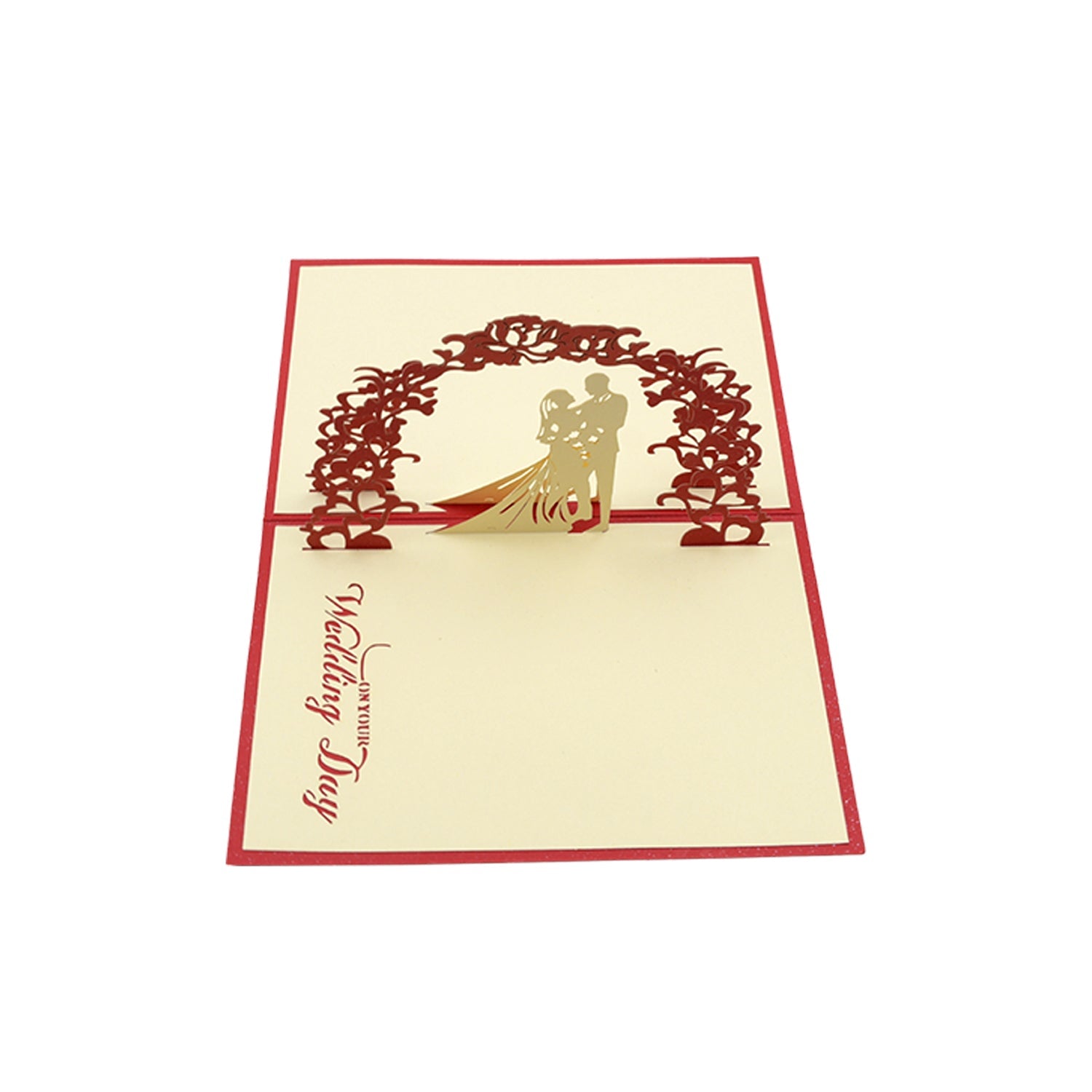 3D Paper Wish Card High Quality Paper Card All Design Card Good Wishing Card (All 3D Card  Birthday Greeting Cards, Wedding Day Gift Card, Merry Christmas Card (1 Pc) Eshaan Traders