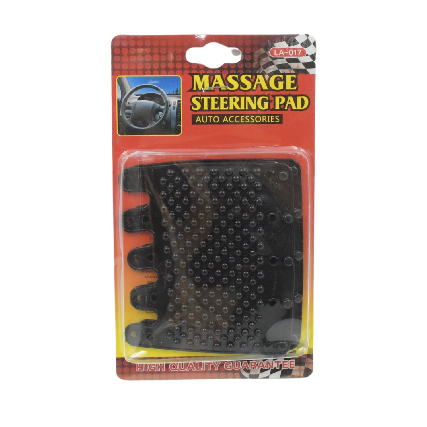 Silicon Car Massage Steering Cover High Quality Silicon Massger Pad Suitable For All Car (2 Pc Set) Eshaan Traders