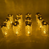 8441 Gold Flameless Candles LED Light Flameless and Smokeless Decorative, Candles Led Tea Light Candle Perfect for Gifting, Home, Diwali,Wedding, Christmas, Crystal Candle Lights, Table Decorations (12 Pc MOQ) Eshaan Traders