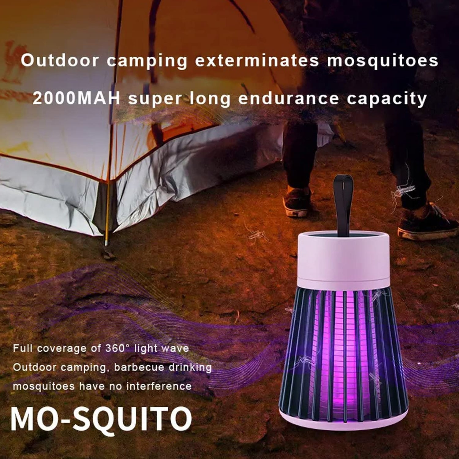 6402 Mosquito Killer Machine  Mosquito Killer USB Powered Bug Zapper Mosquito Lamp For Home Electric LED Lamp Mosquito Killer Indoor  /  Outdoor Mosquito Trap Machine Eshaan Traders