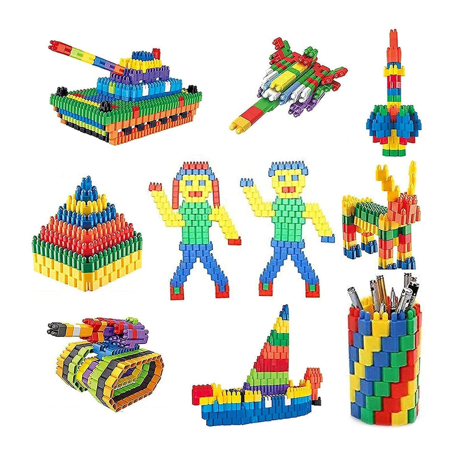 3907 400 Pc Bullet Toy used in all kinds of household and official places by kids and children's specially for playing and enjoying purposes. DeoDap