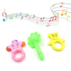 4372 New Born Babies with Attractive Colors and Khanjari Rattle, Musical Gallery Khanjari Musical Instrument Toy Baby Play Toy Fun Return Gift for Kids Birthday (3 Pc Set) Eshaan Traders