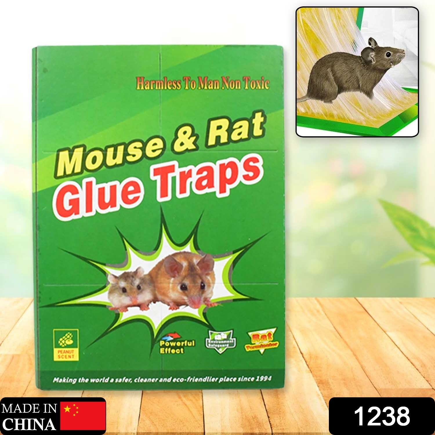 1238 Mice Traps Sticky Boards Strongly Adhesive That Work Capturing Indoor and Outdoor Eshaan Traders