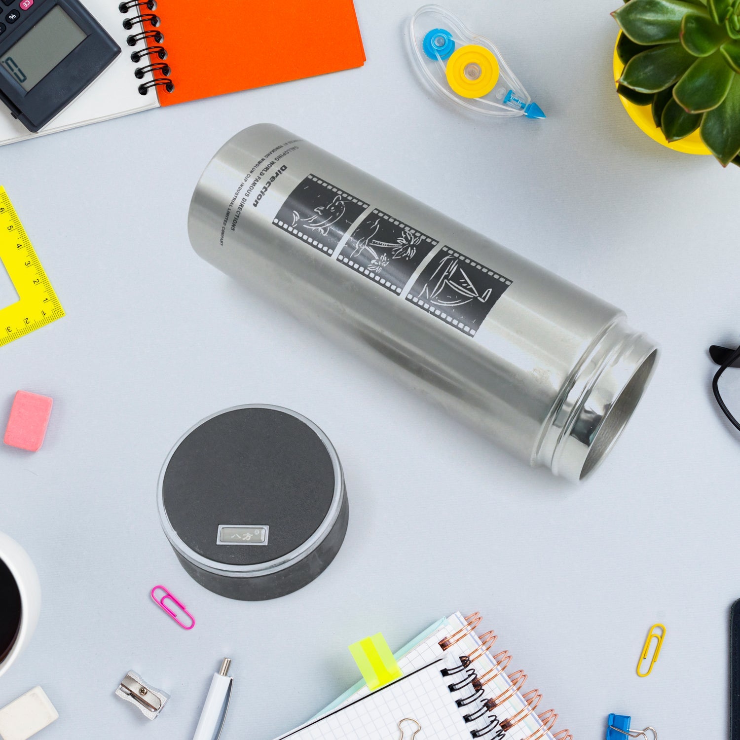 8488 STAINLESS STEEL HYDRA VACUUM INSULATED FLASK WATER BOTTLE  (1 pc 420ML) Eshaan Traders