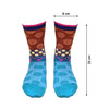 7302 Socks Breathable Thickened Classic Simple Soft Skin Friendly DeoDap