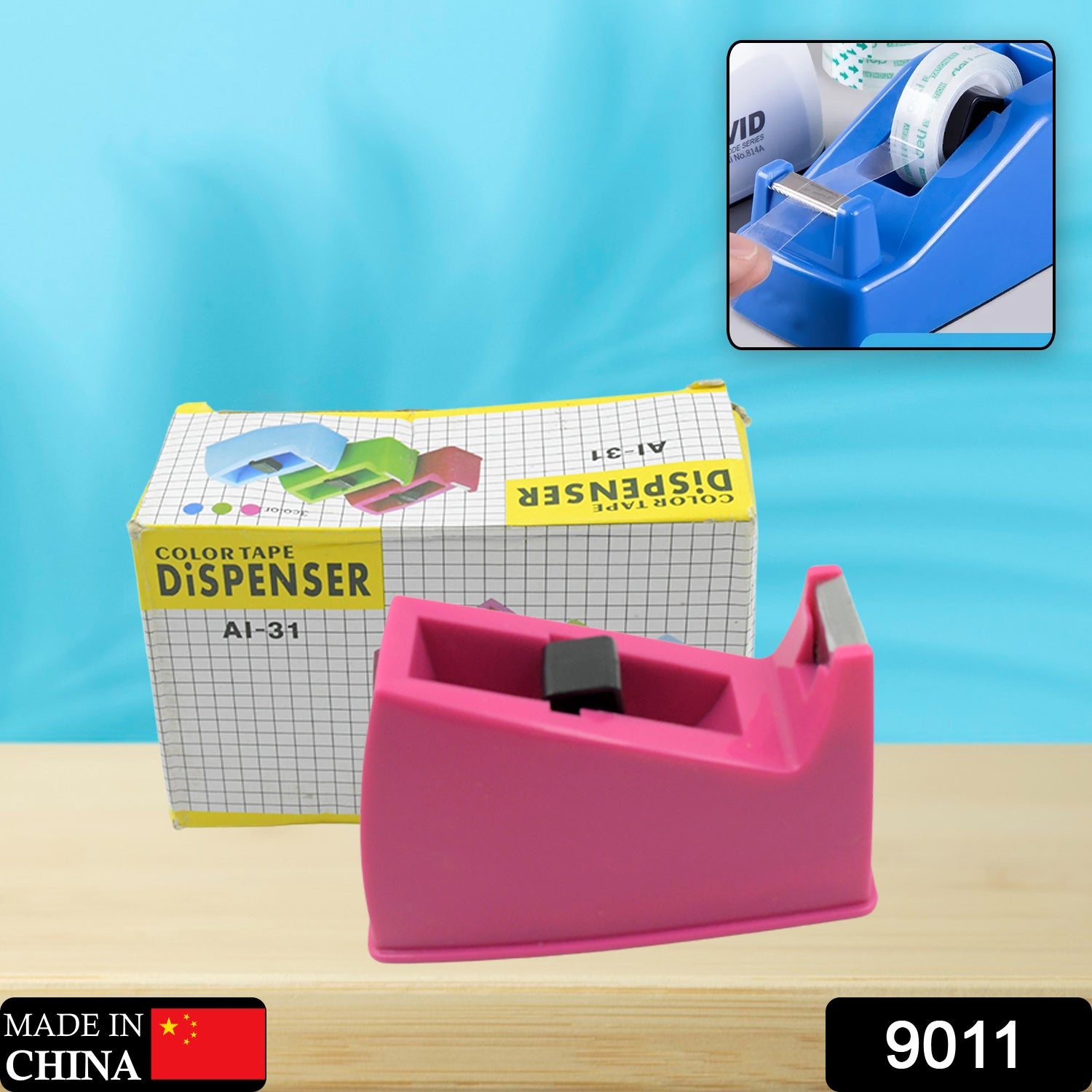 9011 Jumbo Tape Dispenser for using and holding tapes in anywhere purpose etc. Eshaan Traders