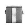 6262 Storage bag with Zipper and Space Saver Comforter bag, Pillow, Quilt, Bedding, Clothes, Blanket Storage Organizer Bag with Large Clear Window and Carry Handles for Closet. Eshaan Traders