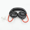 0867 Hand Free Personal Fan - Portable USB Battery Rechargeable With Battery Comaprtment Mini Fan - Headphone Design Wearable Neckband Fan Necklance Fan Cooler Fan for Home, Sport, Camping, Beach, Travel, Office (Battery Not Included) Eshaan Traders