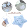 0830  Star Shape Suction Cup Kitchen Bathroom Sink Drain Strainer Hair Stopper Filter, Star Shaped Sink Filter Bathroom Hair Catcher, Drain Strainers Cover Trap Basin(Mix Color 1 Pc) Eshaan Traders