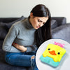 6524 Yellow Duck design small Hot Water Bag with Cover for Pain Relief, Neck, Shoulder Pain and Hand, Feet Warmer, Menstrual Cramps. Eshaan Traders