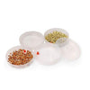 070 Plastic 4 Compartment Sprout Maker, White Eshaan Traders