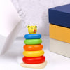 8017 Plastic Baby Kids Teddy Stacking Ring Jumbo Stack Up Educational Toy 5pc Eshaan Traders