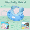 6641 Silicone Baby Shower Cap Bathing Baby Wash Hair Eye Ear Protector Hat for New Born Infants babies Baby Bath Cap Shower Protection For Eyes And Ear. Eshaan Traders