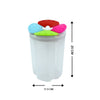 2822 4 Section Storage containers airtight Transparent Food Plastic Storage Container DeoDap