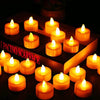 1222  Festival Decorative - LED Tealight Candles (White, 24 Pcs) Eshaan Traders