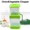 2003 Small Onion Chopper & Vegetable Chopper Quick Cutter with Rotating Blade DeoDap