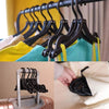 1432B 10 Pcs Portable Folding Clothes Hanger Creative Travel Easy to Carry Clothes Hanger for Adults and Children Eshaan Traders