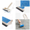 7602 2 in 1 Glass Wiper Cleaning Brush Mirror Grout Tile Cleaner Washing Pot Brush Double-Sided Glass Wipe Bathroom Wiper Window Glass Wiper Eshaan Traders