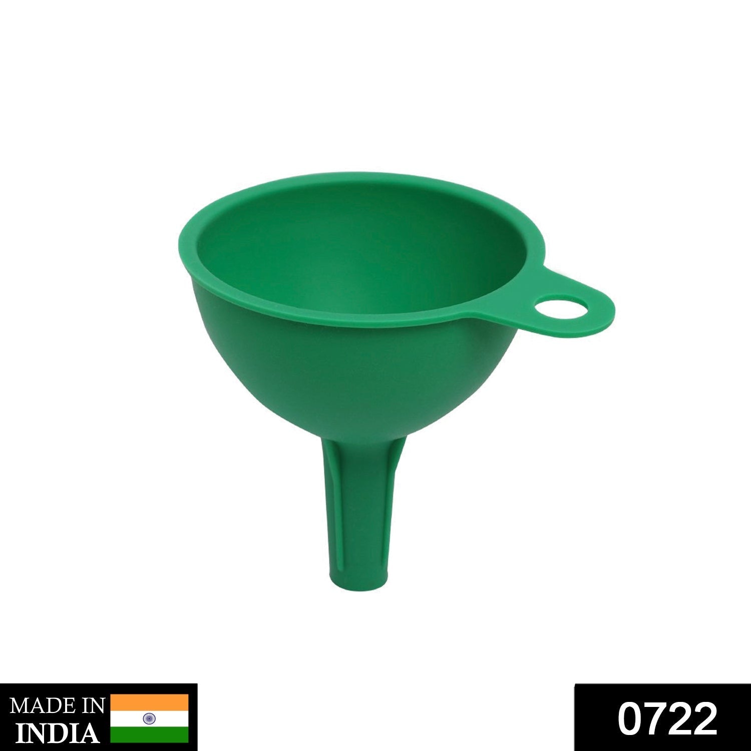 Silicone Funnel For Pouring Oil, Sauce, Water, Juice And Small Food-GrainsFood Grade Silicone Funnel Eshaan Traders