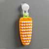 2909 Vegetable Scrubbing Brush, Vegetable Scrubber Non‑Toxic Fruit Brush Carrot Shape Vegetable Brush for Potato for Vegetable DeoDap