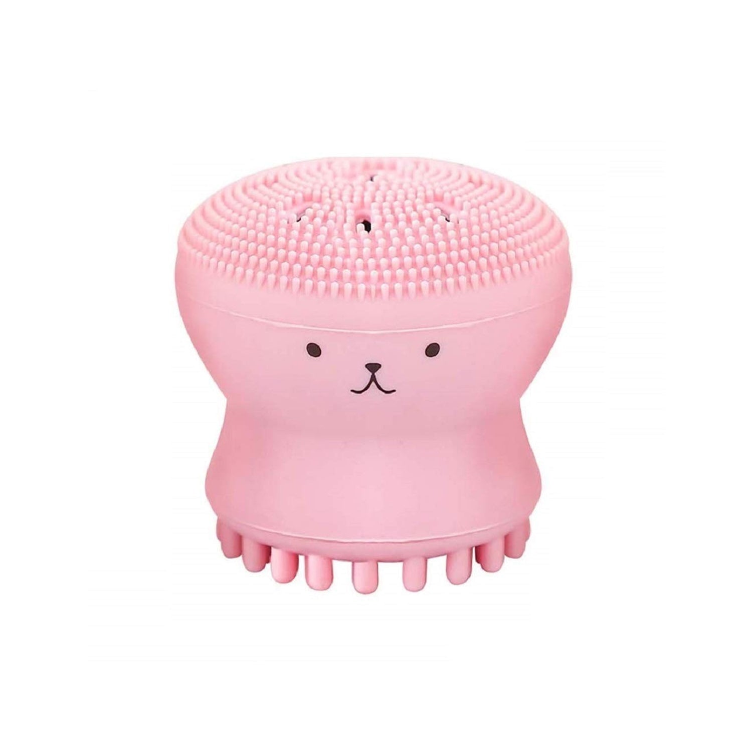 1671 Facial Cleansing Brushes, Cute Octopus Shape Silicone Face Scrubber Massager Skincare Tool (1PC) Eshaan Traders