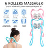 NECK SHOULDER MASSAGER, PORTABLE RELIEVING THE BACK FOR MEN RELIEVING THE WAIST WOMEN (1PC) Eshaan Traders