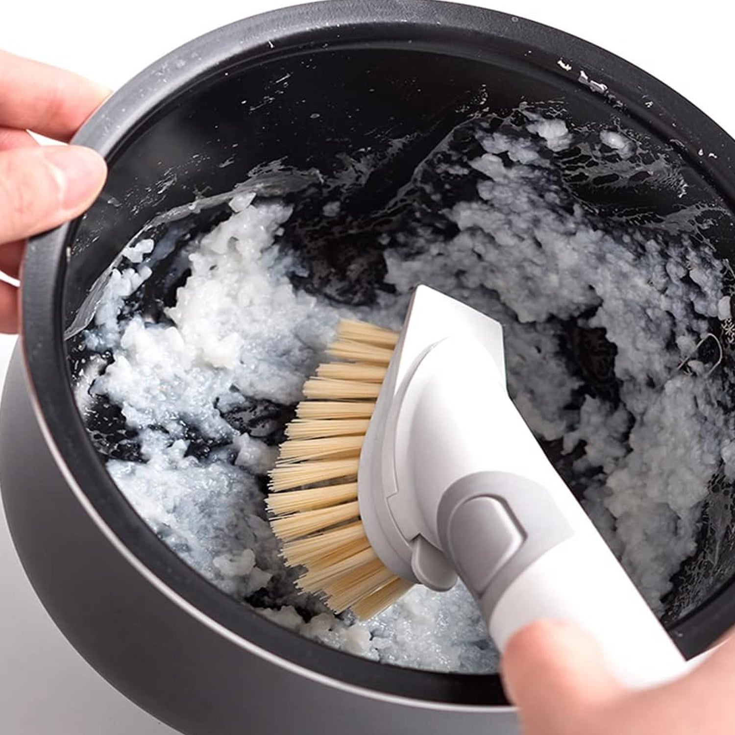 5939 Cleaning Brushes Set, Scrub Brush Bathroom Brush, Long Handle Liquid Dispenser Pot Washing Brush Eshaan Traders