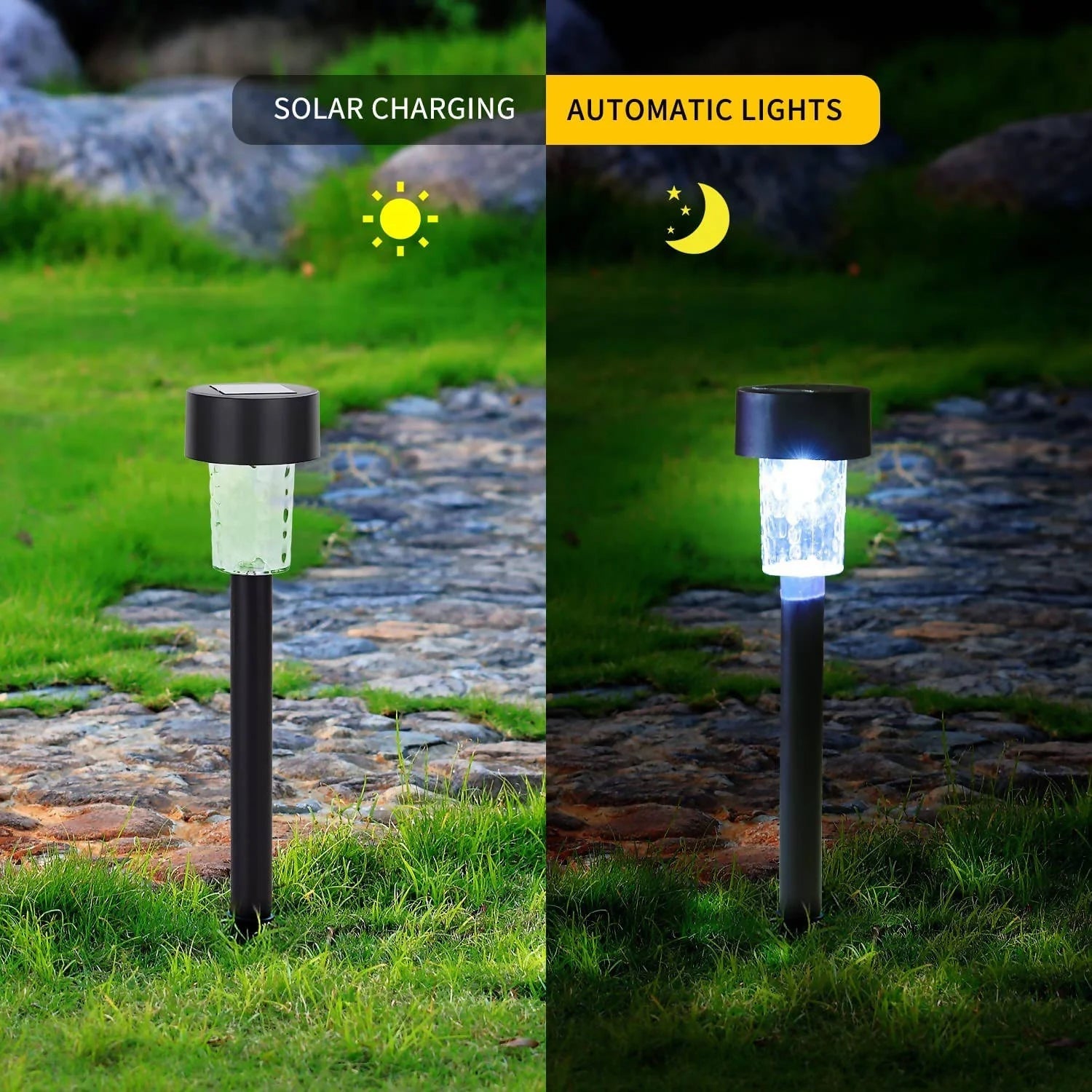 9140A Solar Panel Led Spike Spot Light Landscape Garden Yard Path Lawn Outdors Solar Lamps, Waterproof Outdoor Decorative Landscape Lights for Garden, Patio, Yard, Walkway (MOQ :- 24) Eshaan Traders