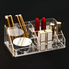 6282 16 Compartment Cosmetic Makeup Jewellery Lipstick Storage Organiser Box, Cosmetic Storage Box Make-up Lipstick Organizer / Lipstick Holder Case  Transparent Eshaan Traders