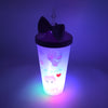 0290 LED Light Unicorn Water Bottle/Tumbler/ Mug with Straw & Lid for Kids Glitter Sipper with Toy Drinking Cups for Boys and Girls School/Tuition/Gym/ Picnic, Kids and Adults, Birthday Return Gifts Eshaan Traders