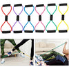 8471 Sport Resistance Loop Band Yoga Bands Rubber Exercise Fitness Training Gym Strength Resistance Band, Exercise Equipment, Bands for Working Out (1 Pc Mix Color) Eshaan Traders