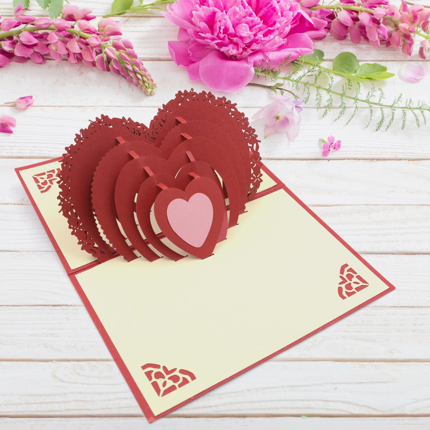 3D Paper Wish Card High Quality Paper Card All Design Card Good Wishing Card (All 3D Card Birthday, Christmas Card,  Cartoon Card, Love Heart Card) (1 Pc) Eshaan Traders