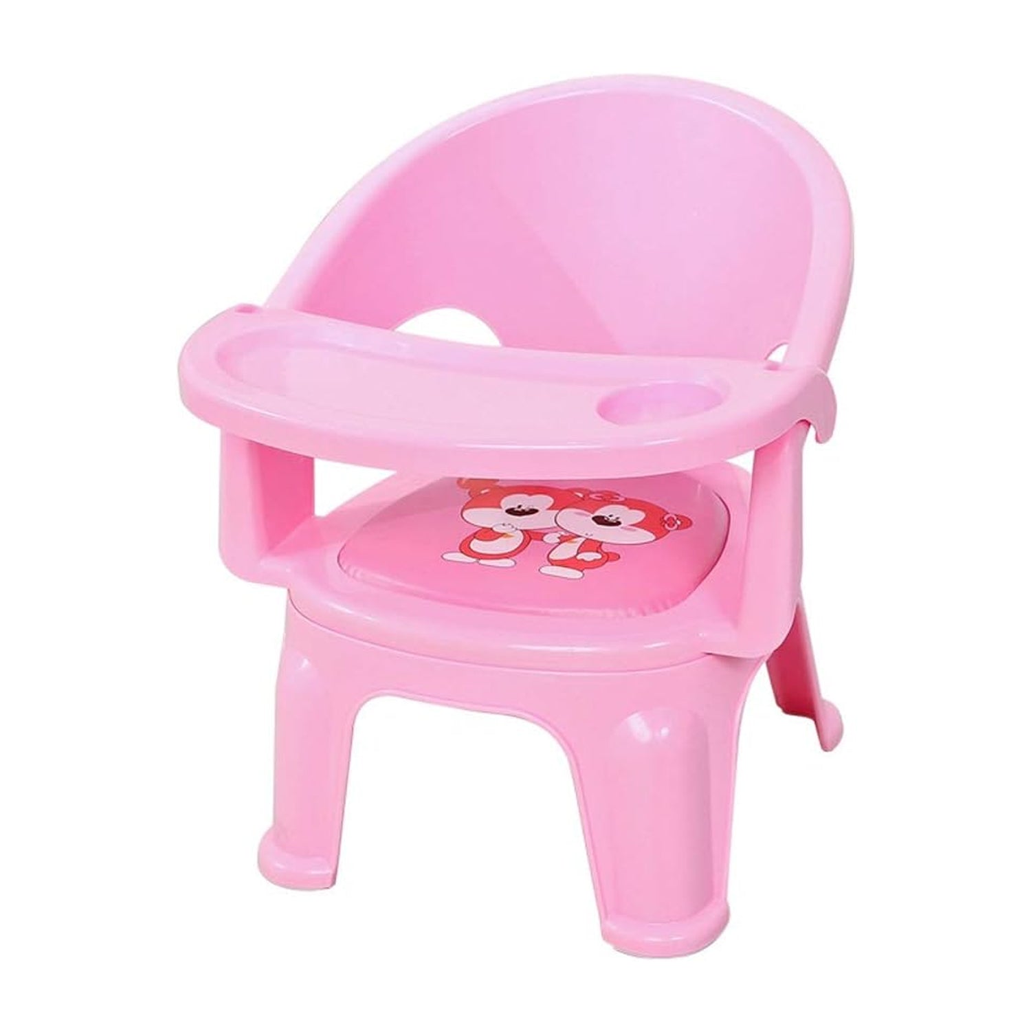 3183 Baby Chair, with Tray Strong and Durable Plastic Chair for Kids/Plastic School Study Chair/Feeding Chair for Kids, Portable High Chair for Kids Eshaan Traders