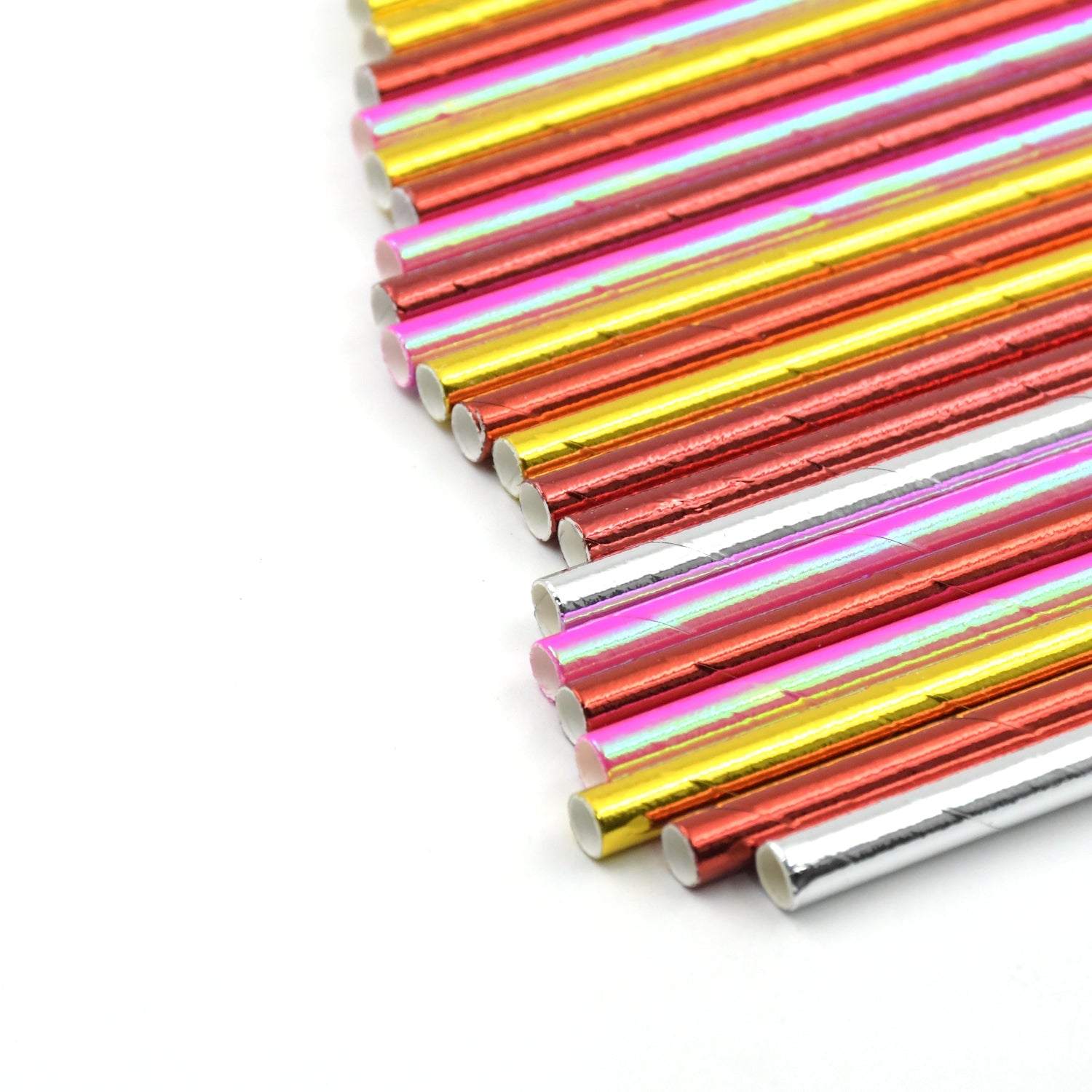 5519 Home Paper Straws Durable & Eco-Friendly Colorful - Drinking Straws & Party Decoration Supplies, Adorable Solid Color Food Grade Paper Straws for Birtay Wedding Baby Shower Celebration (25 Pcs Set) Eshaan Traders