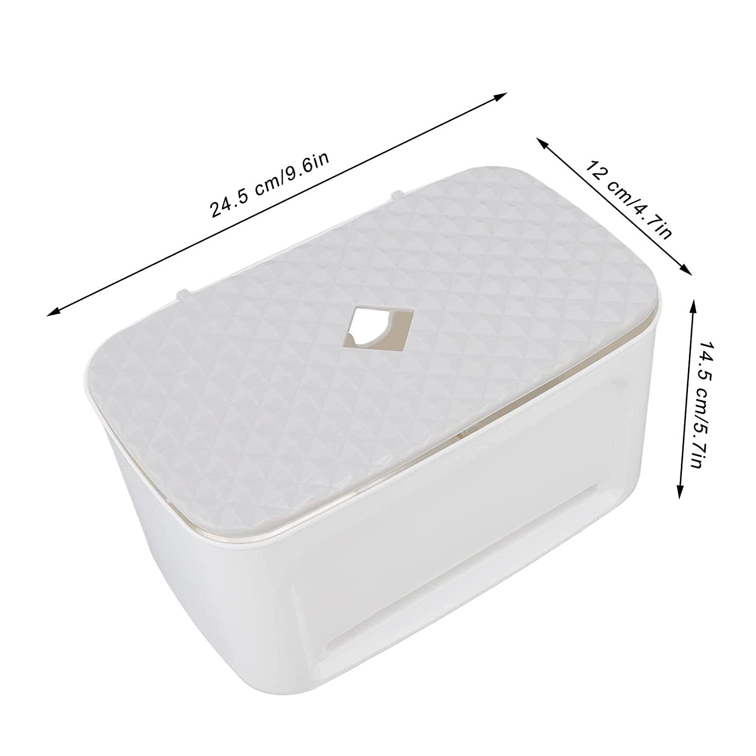 7676 Toilet Paper Holder No Drilling with Drawer and Multifunctional Storage Box for Bathroom, DeoDap