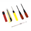 9163 Screwdriver And PVC Sheet Perspex Cutter Cutting Tool (Pack Of 6) DeoDap