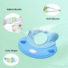 6641 Silicone Baby Shower Cap Bathing Baby Wash Hair Eye Ear Protector Hat for New Born Infants babies Baby Bath Cap Shower Protection For Eyes And Ear. Eshaan Traders