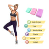 4307 Hip Bands Booty Bands Wide Workout Bands, Resistance Exercise Bands for Legs and Butt, Resistance Loop Bands Anti Slip Circle Fitness Band Elastic Sports Bands Fitness Bands for Women Men Strength Training (3 Pcs Set) Eshaan Traders