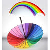 9105 Rainbow Umbrella for Men & Women (Multicolor) Eshaan Traders