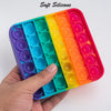 4478 Square Popit Toy Special Needs Silicone Stress Relief Toy For Kids & Adult All Use  Toy DeoDap