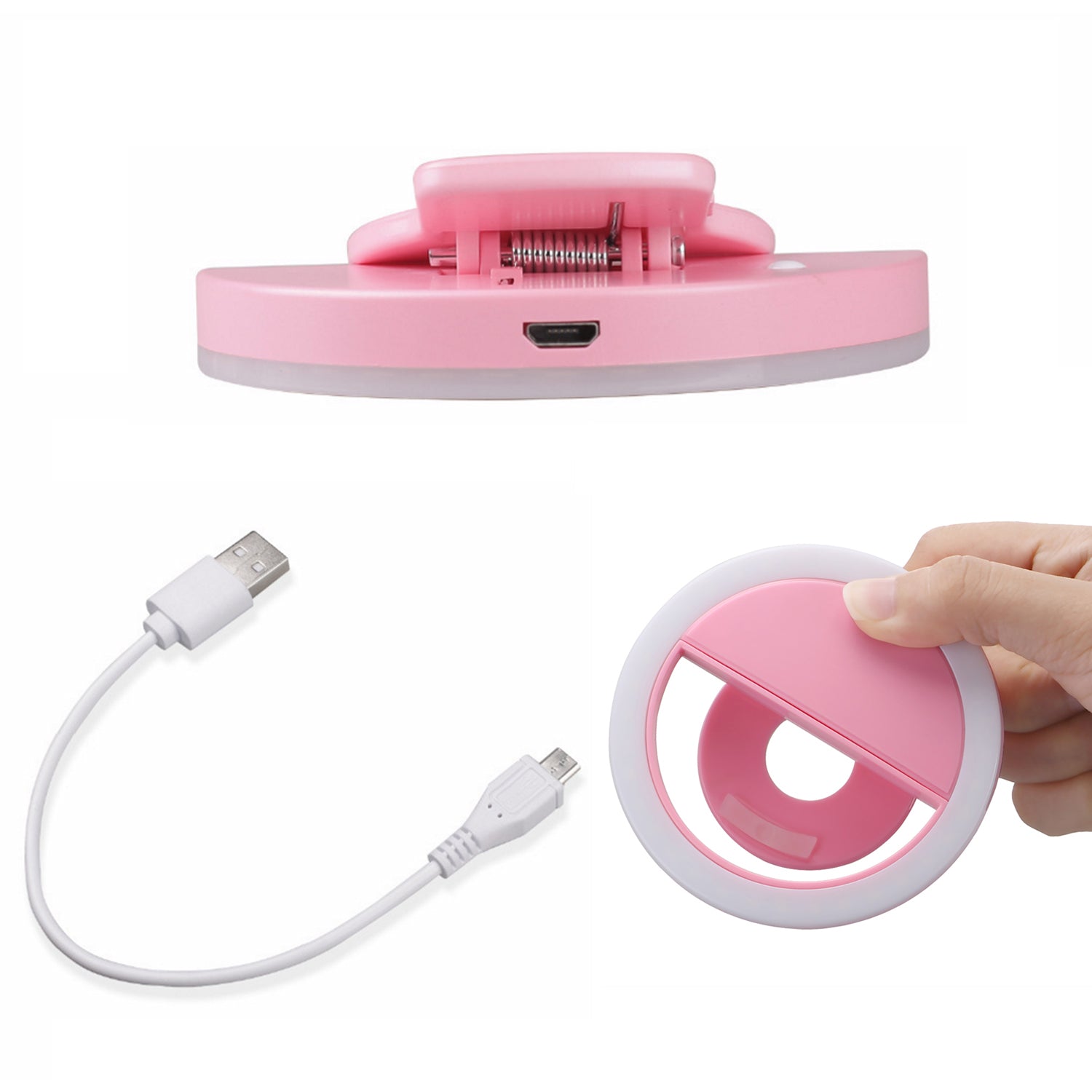 4785 Selfie Ring Light used for applying bright shade over face during taking selfies and making videos etc. DeoDap