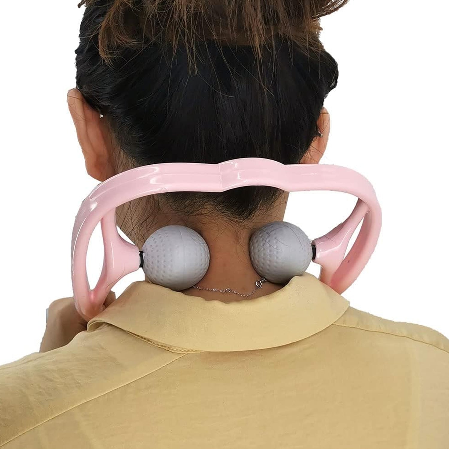 6593 Neck Shoulder Massager, 13.5x7.08in Portable Relieving the Back for Men Relieving the Waist Women Eshaan Traders