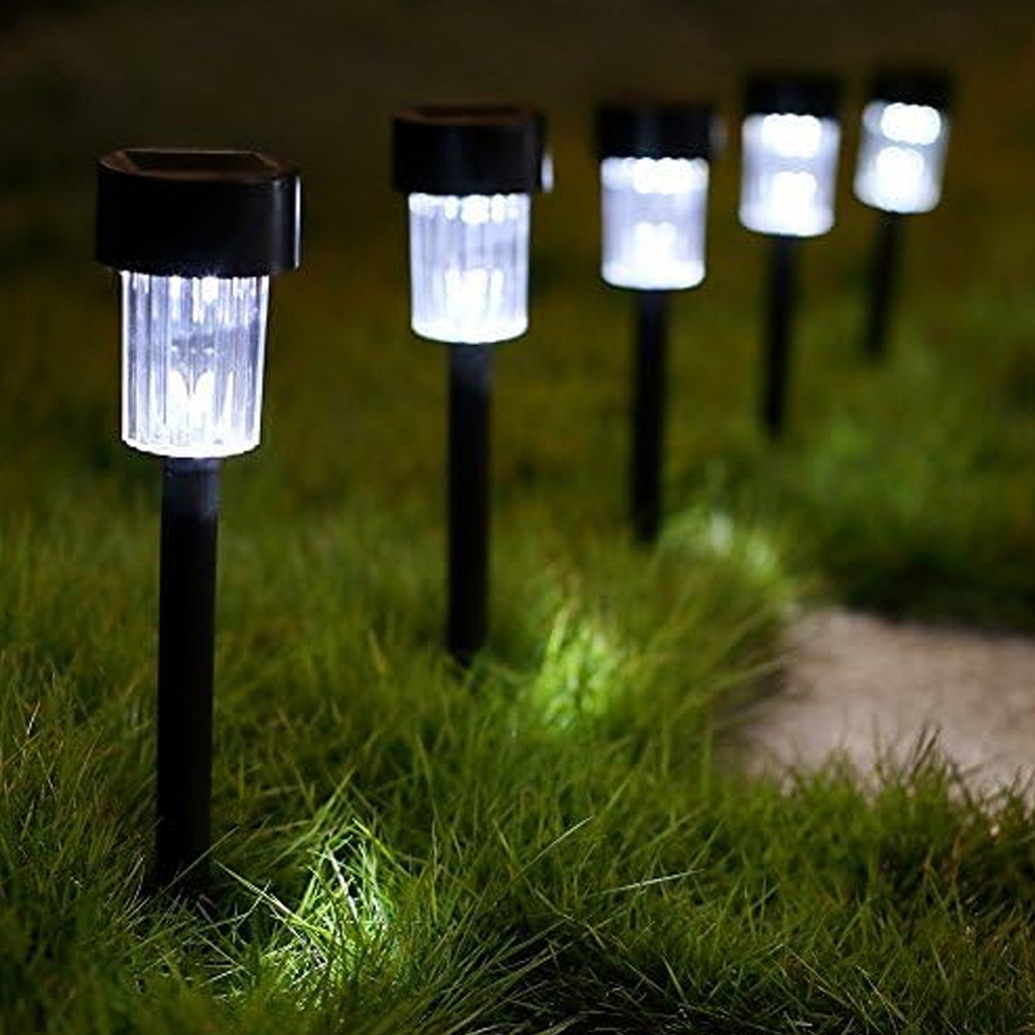 9140A Solar Panel Led Spike Spot Light Landscape Garden Yard Path Lawn Outdors Solar Lamps, Waterproof Outdoor Decorative Landscape Lights for Garden, Patio, Yard, Walkway (MOQ :- 24) Eshaan Traders