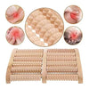 7262 Wooden Foot Massager Roller Reflexology Foot Massager for Increase Blood Circulation and Plantar Fasciitis Relieve Pain DeoDap